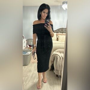 Sexy & Classy Vici Strapless Black Dress